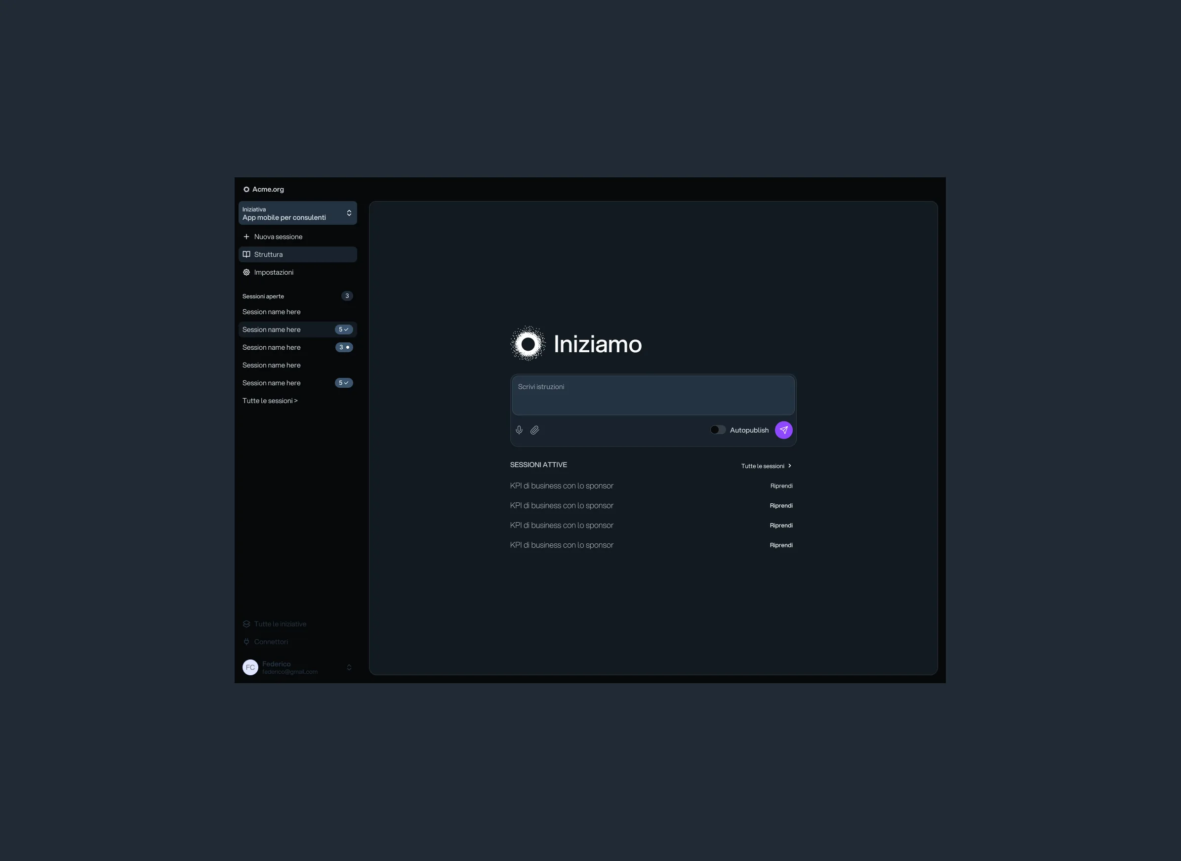 POWA session dashboard, dark mode