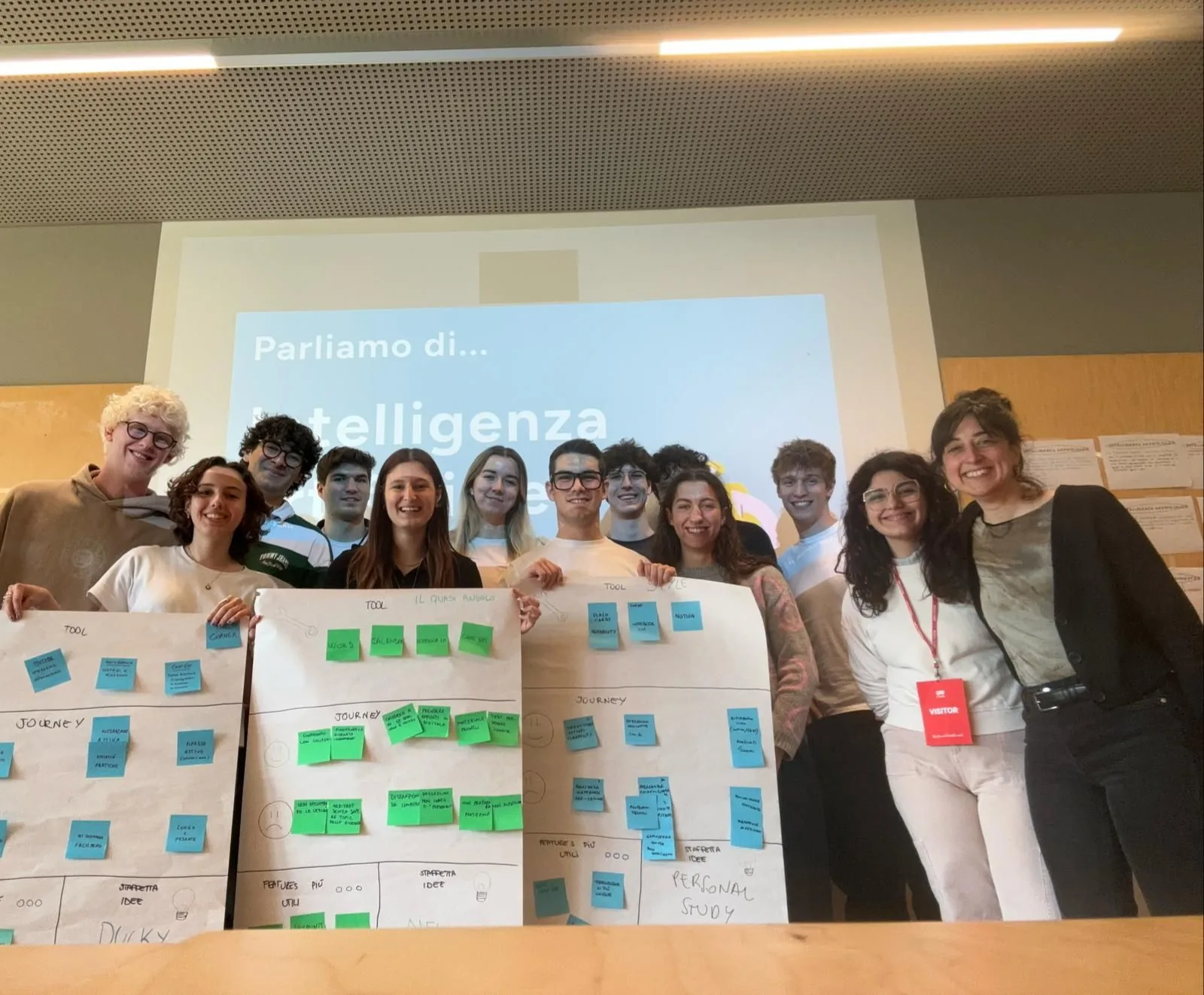 The AI Learn workshop group at H-FARM College
